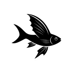 vector illustration of a fish