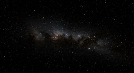 Cosmic Dust and Distant Suns AI Generated