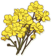 bouquet of yellow flowers