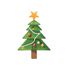 Colorful Christmas Icons Hats, Trees, Holly, Candy, and a Snow Globe