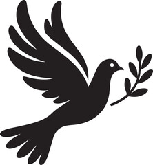 Dove illustration logo