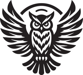 Owl logo vector