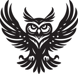 Owl logo vector
