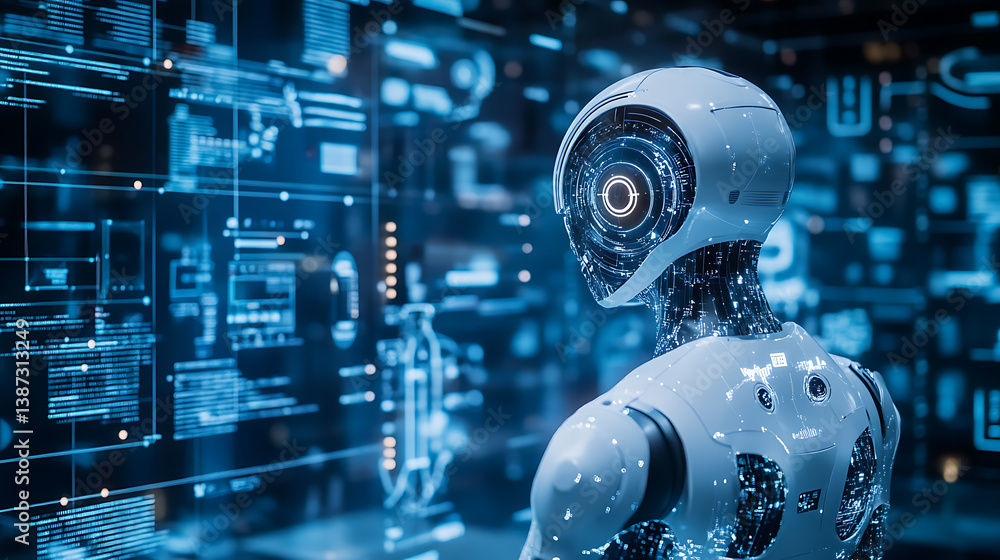 Poster an ai powered system enhancing customer service by analyzing interaction data, ai-assisted response 