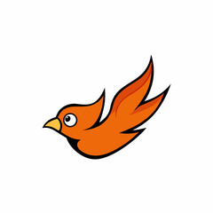 vector illustration of a bird