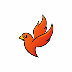 vector illustration of a bird