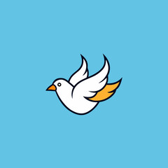 vector illustration of a bird