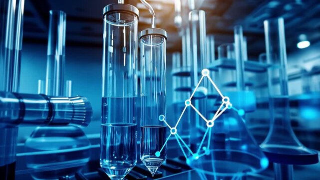 Scientific Precision: Capturing the essence of scientific innovation, the image showcases a laboratory setting with specialized equipment, reflecting the depth and complexity of research.