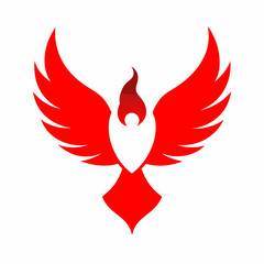 angel wings vector illustration