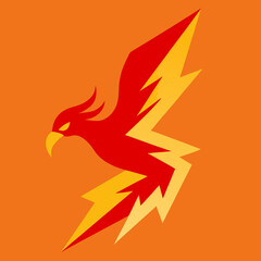 vector illustration of a bird