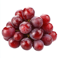 Fototapeta premium red grapes isolated on white
