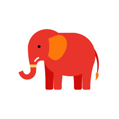 Fototapeta premium vector illustration of an elephant