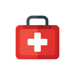 Obraz premium first aid kit isolated