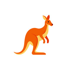 kangaroo vector illustration