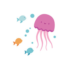 jellyfish in the water