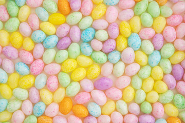 Colorful Easter egg background