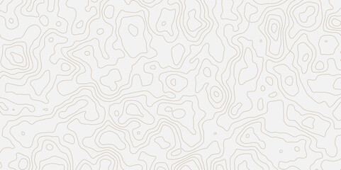 Abstract modern difficult soft black and white topographic wavy stylized map doted line contour topography terrain path concept stroke vector illustration topo background.