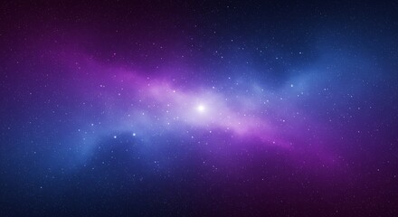 Naklejka premium Cosmic Bloom AI Generated