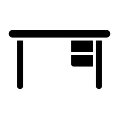 Desk Solid Icon