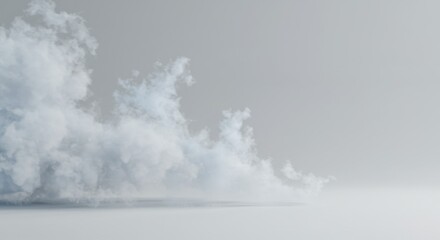 Abstract Cloud Formation: A Study in Light and Texture
