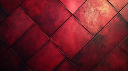 Abstract Geometric Pattern with Red and Dark Tones for Modern Backgrounds