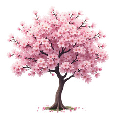 Obraz premium Pink_Cherry_Blossom_Tree_Floral_Spring_Wallpaper