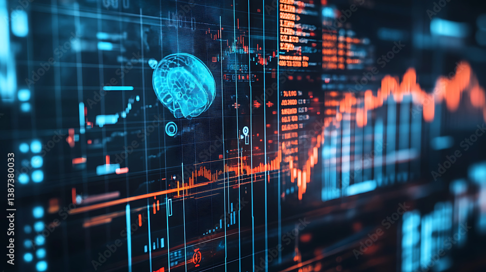 Poster an ai powered system enhancing personal finance management by analyzing spending patterns, ai-assist