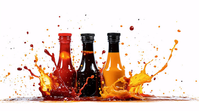 Bold BBQ Sauce Explosion
