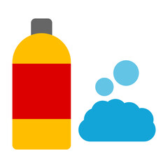 Fototapeta premium Foam Icon