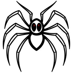 black widow spider