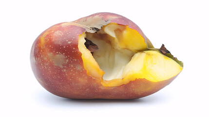 Crisp Apple with Bite Mark