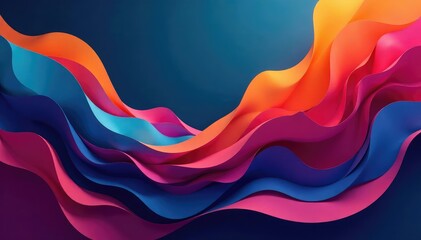 Intricate geometric shapes form a complex, colorful design , visual, bright, trend