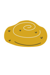 hamburger isolated on white background