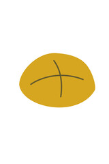 Beverage bread illustration 