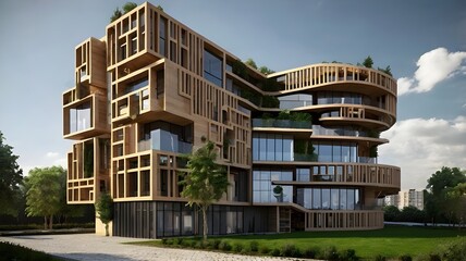 Obraz premium Stunning Urban Skyline with Modern Skyscrapers and Architectural Marvels