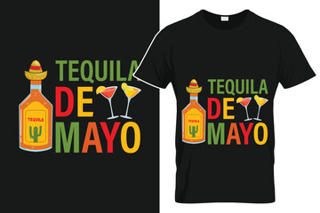 Tequila De Mayo - Cinco De Mayo T-Shirt
