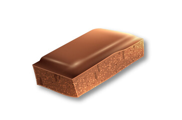 a chocolate piece