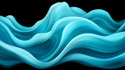 Fototapeta premium Abstract Blue Water Waves Background