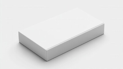 Naklejka premium Blank white box (80)