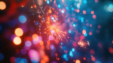 Brazilian Independence Day Fireworks Over Rio de Janeiro
