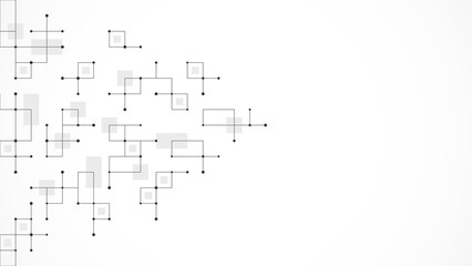 Minimalistic texture with linear squares pattern. Creative idea of modern design with abstract geometric background