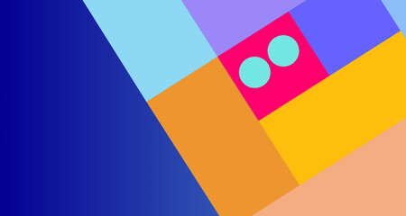 vector illustration of an abstract background with colorful stripes 