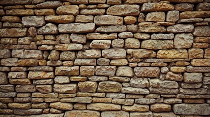 Fototapeta premium old medieval stone wall texture in daylight. Background for banner, backdrop or texture