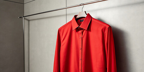 Shirt Hanging on Hanger