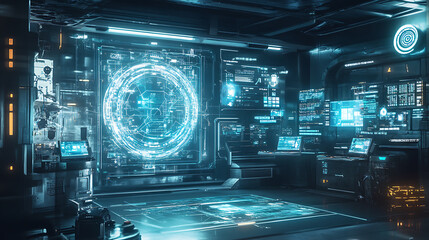 Obraz premium An AI powered system improving disaster recovery by analyzing recovery progress, AI-assisted resource allocation, and real-time damage assessment for more effective disaster recovery efforts