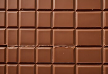Fototapeta premium Closeup of chocolate bar isolated on white