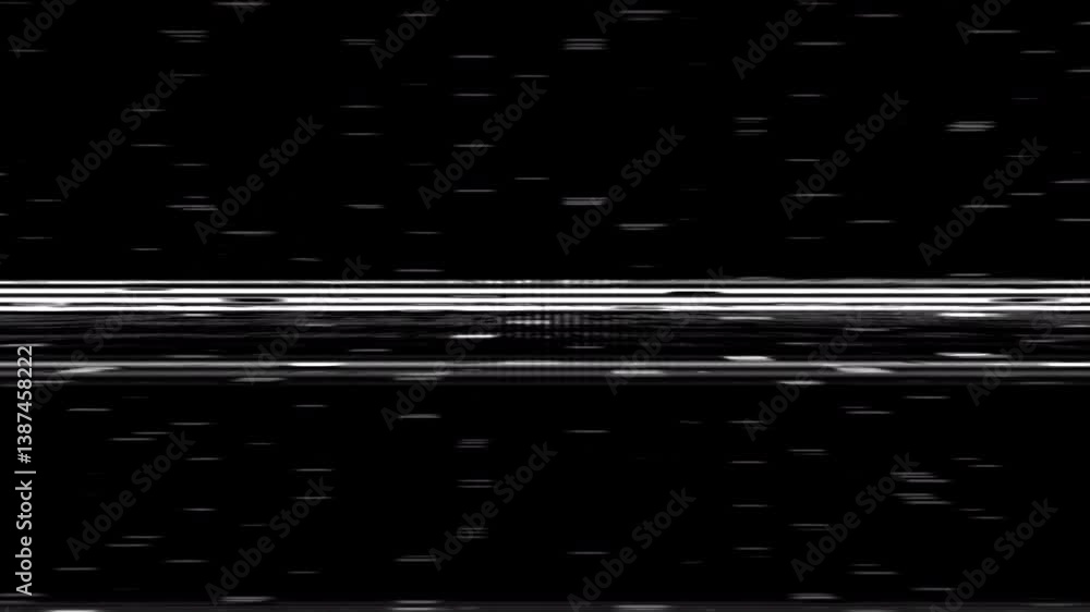 Aufkleber vhs overlay with tape error and glitch effect for retro and damaged video editing projects