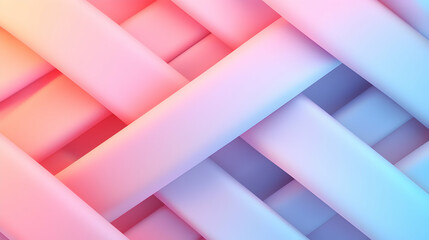 Obraz premium Abstract Woven Pattern with Pink and Blue Gradient