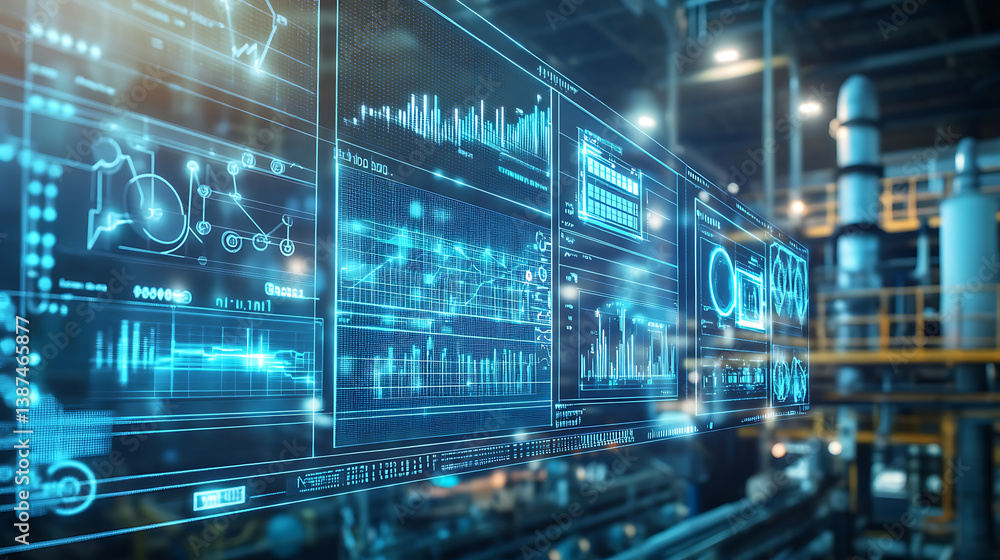 Poster an ai powered system improving energy consumption tracking by analyzing usage patterns, ai-assisted 
