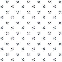 Seamless vintage floral ornament. Vector  background for textile design. Wallpaper  background  repeating pattern. Black and white